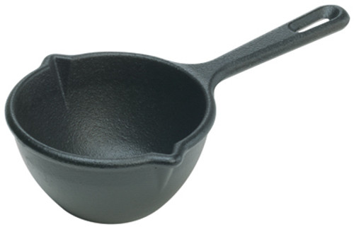LODGE MFG CO LMP3 CAST-IRON MELTING POT, PRE-SEASONED, 1-P