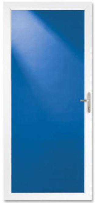 LARSON MANUFACTURING CO 35017032 STORM DOOR, FULL VIEW, WHITE ALUMINUM &  LARSON MANUFACTURING CO 35017032 STORM DOOR, FULL VIEW, WHITE ALUMINUM &