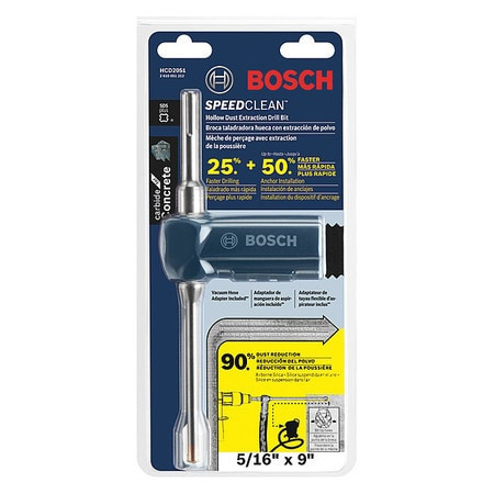 BOSCH POWER TOOLS HCD2051 HAMMER MASONRY DRILL,5/16IN,CARBIDE