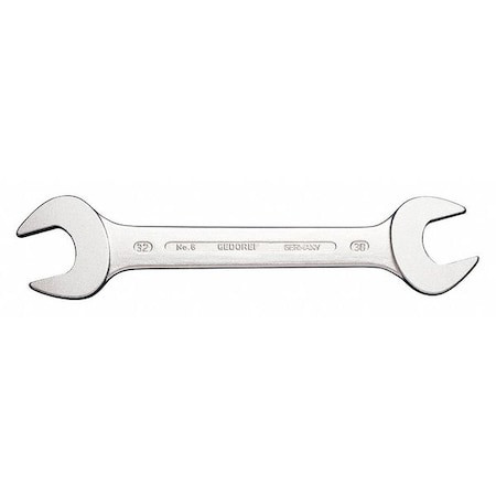 GEDORE 6 17X19 DOUBLE OPEN ENDED WRENCH,17X19MM