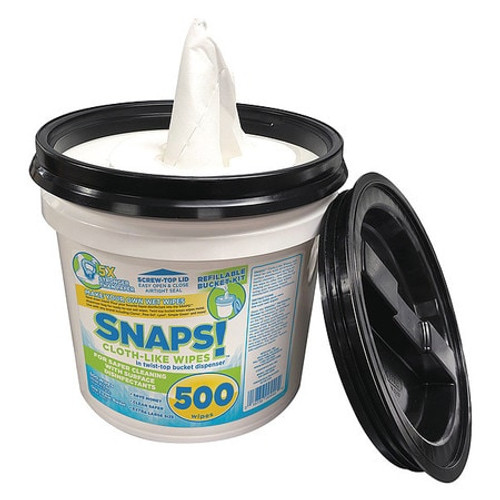 SNAPS NW-00440-500B DRY WIPE ROLL GENERAL PURPOSE WHITE