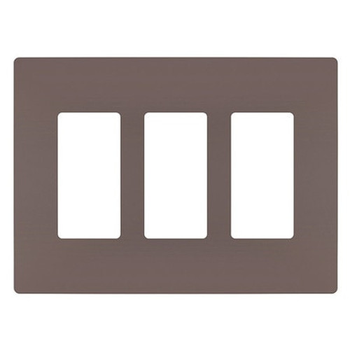 PASS SEYMOUR RWP263DBCC6 ROCKER WALL PLATE SMOOTH PLASTIC BROWN