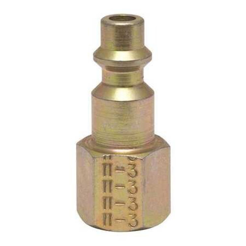 FOSTER 11-3B INDUSTRIAL PLUG,1/4" FPT,BRASS