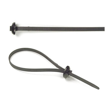 GROTE 83-6049 BUTTON HEAD TIE BLACK 9.6 105LB. PK50