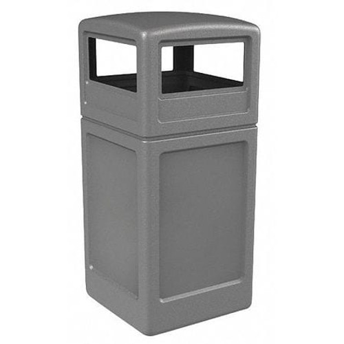 COMMERCIAL ZONE PRODUCTS 73290399 WASTE CONTAINER DOME LID 42 GAL GRY