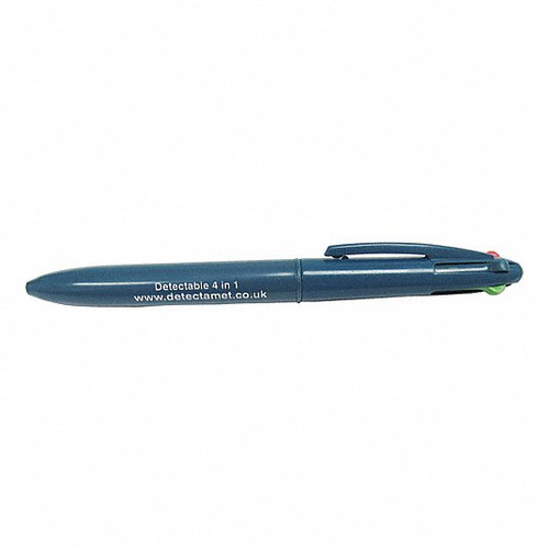DETECTAMET INC. 108-A05 PEN 4 COLORS IN ONE BL/BK/RD/GR PK10