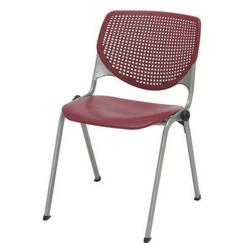 KFI 2300-P07 POLY STACK CHAIR W/PERFORATED BACK