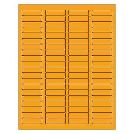 TAPE LOGIC LL170OR LASER LABEL RECTANGLE 1 3/4X1/2 PK8000