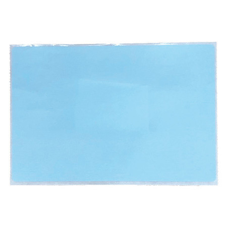 GRAINGER GLOBAL SOURCING 60DX47 BARCODE PRINTER LABEL,3" W,5" H,BLUE