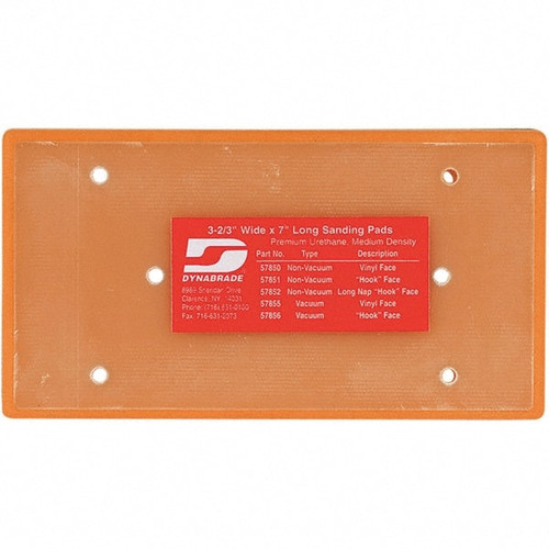 DYNABRADE 57851 DYNABUG,DISC PAD,3-2/3"X 7"