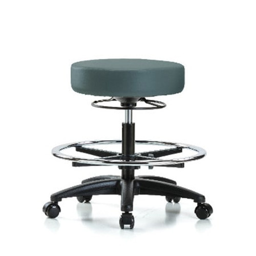 BLUE RIDGE ERGONOMICS BR-VMBSO-RG-CF-RC-8546 BACKLESS PNEUMATIC STOOL 17 W