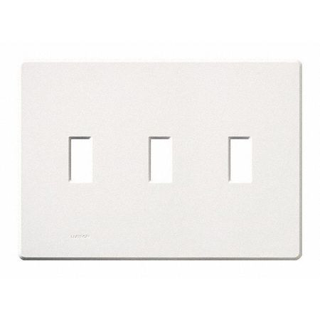 LUTRON FG-3-WH WALL PLATES FASSADA 3-GANG WHITE