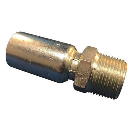 KURT MP-12-16 CRIMP FITTING STRAIGHT 3/4 ID NPT