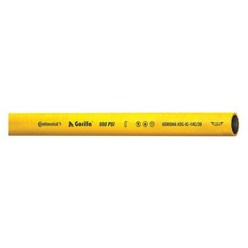 CONTINENTAL COMMERCIAL PRODUCTS GOR07550-25-G AIR HOSE 3/4 ID X 25 FT. YELLOW
