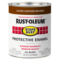 RUST-OLEUM 353577 ENAMEL RUST 100 VOC GLSS BROWN