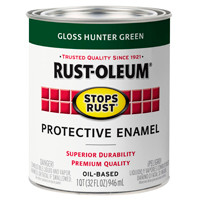 RUST-OLEUM 353576 ENAMEL RUST 100 VOC HNTR GREEN