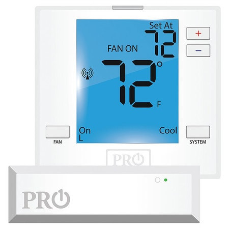 PRO1 IAQ T731W PRO1 IAQ WIRELESS PTAC THERMOSTAT, NON-P