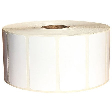 GRAINGER GLOBAL SOURCING 60DY21 BARCODE PRINTER LABEL 2 W 1 H WHITE