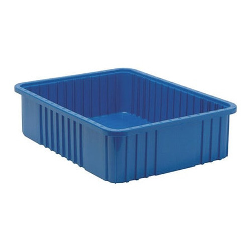 QUANTUM STORAGE SYSTEMS K-DG93060BL-1 DVDBLE GRID CONTAINER 22.5 X17.5 X6 BLU