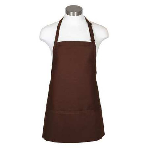 FAME FABRICS 83261 APRON 3-POCKET BIB F10 BROWN
