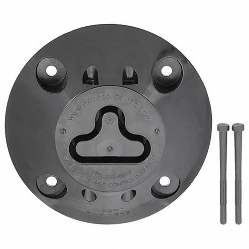 DAVIDSON 800BASE100 MOUNT BASE BLACK PLASTIC