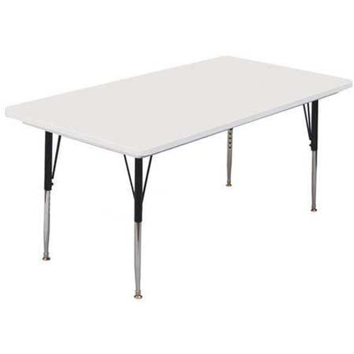 CORRELL AR3060-REC-23 ACTIVITY BLOW-MOLDED TABLE 30X60 GRAY CORRELL AR3060-REC-23 ACTIVITY BLOW-MOLDED TABLE 30X60 GRAY