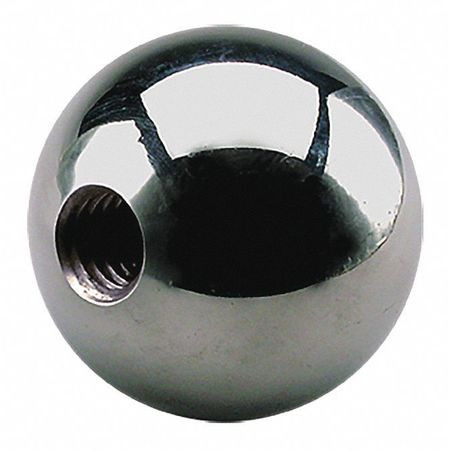 S W MANUFACTURING SSBK-044 BALL KNOB 303SS 3/8-16 THRD 1-3/8 DIA.