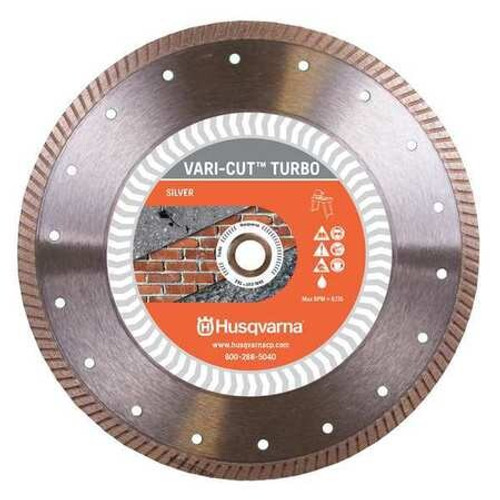 HUSQVARNA Vari-Cut Turbo 6 DIAMOND SAW BLADE BLADE DIA 6 IN.
