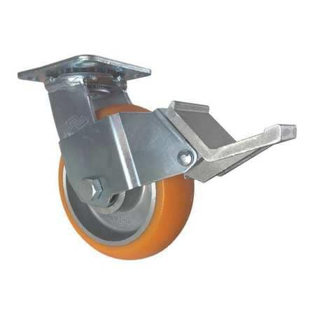 CC APEX CDP-Z-31 SWIVEL PLATE CASTER W/BRAKE CC APEX 6 