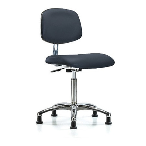 BLUE RIDGE ERGONOMICS BR-CLR-VMBCH-CR-NF-RG-8546 ERGONOMIC CHAIR UPHOLSTERED VINYL BLUE