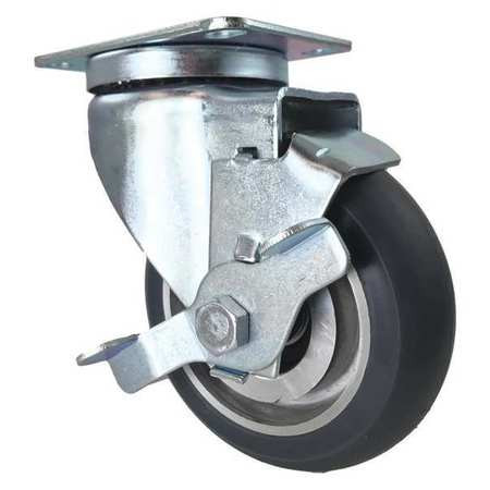 CC APEX CDP-Z-62 SWIVEL PLATE CASTER SIDE STRAP GRAY 4 