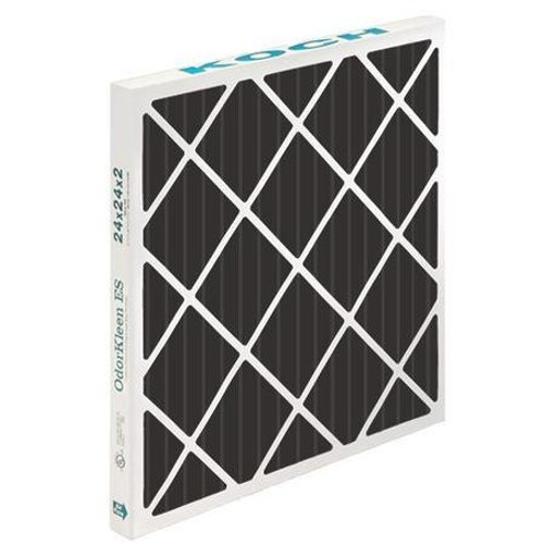 KOCH INDUSTRIES 102-790-018 STD CAP FILTER CARBON PLEAT 18X24X2 