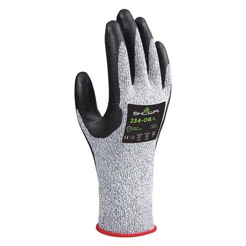 SHOWA BEST GLOVE, INC 234XL-09-V CUT RESISTANT GLOVES XL NITRILE PALM PR
