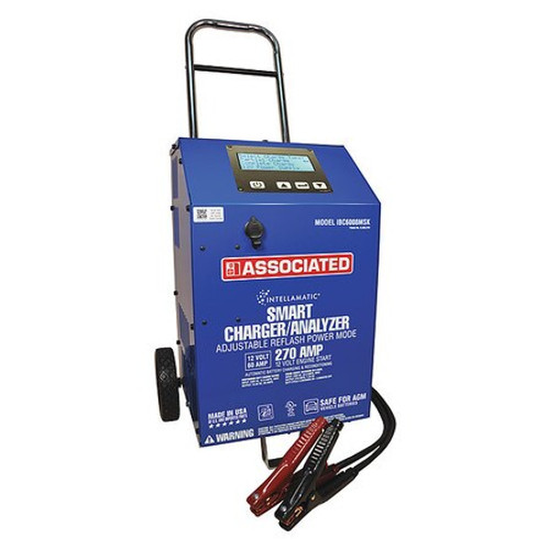 ASSOCIATED EQUIPMENT IBC6008MSK BATTERY CHARGER,OUTPUT 10.8V,INPUT 12.2A
