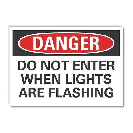 LYLE LCU4-0554-ND_14X10 DECAL DANGER DO NOT ENTER 14 X10 