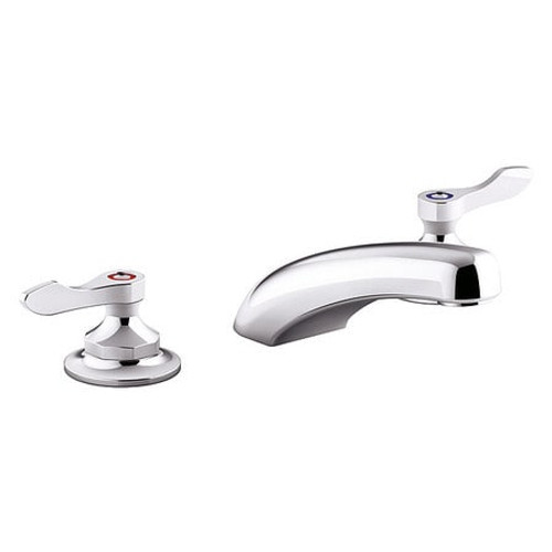 KOHLER K-800T20-4ANL-CP LOW ARC BATHROOM FAUCET POLISHED CHROME