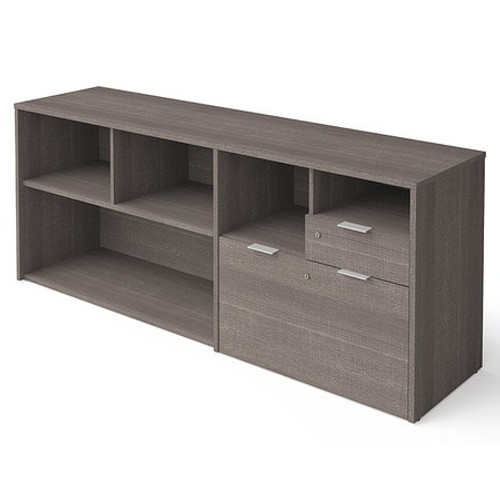 BESTAR 160610-1147 CREDENZA I3 PLUS BARK GRAY BESTAR 160610-1147 CREDENZA I3 PLUS BARK GRAY