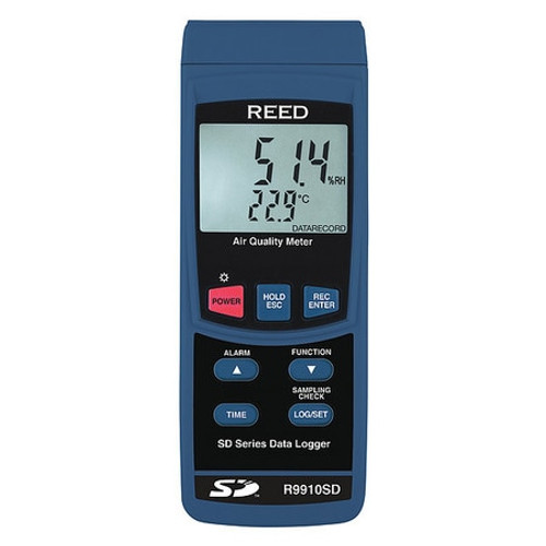 REED INSTRUMENTS R9910SD NATURAL GAS, CARBON MONOXIDE & REFRIGERA