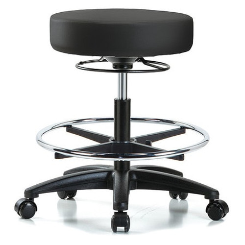 INSTOCK GRVMBSO-RG-CF-RC-8540 ESD CLEANROOM STOOL,300 LB. CAPACITY