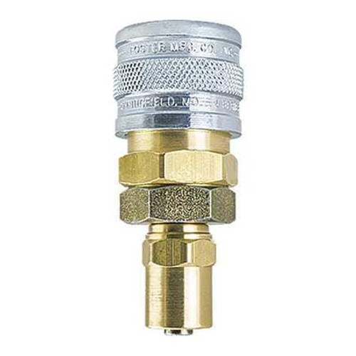 FOSTER SD9-3 REUSE HOSE CLAMP,3/8"X11/16" BRASS/STEEL