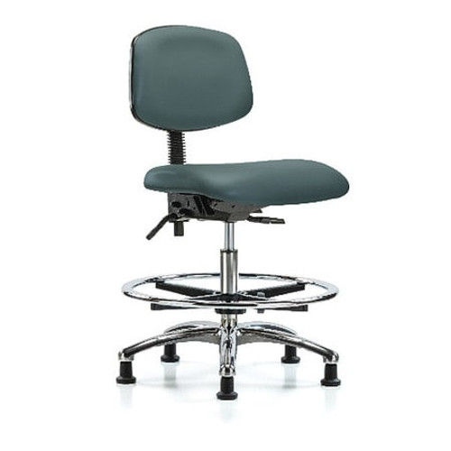 BLUE RIDGE ERGONOMICS BR-VMBCH-CR-T0-A0-CF-RG-8546 ERGONOMIC CHAIR POLYURETHANE BLUE