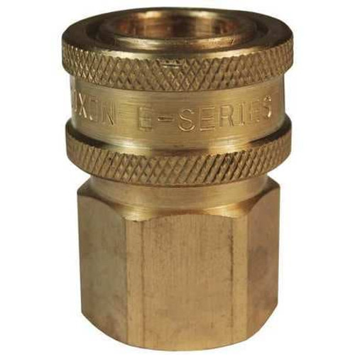 DIXON VALVE  COUPLING E2F2-B E-SERIES FEMALE NPT 1/4 PLUG 1/4 BR