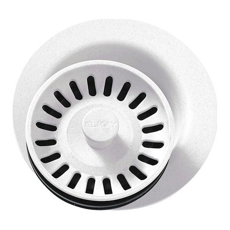 ELKAY LKQD35WH ELKAY POLYMER 3-1/2" DISPOSER FLANGE WIT