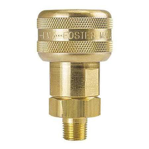 FOSTER FM3103 AUTO SOCKET,1/4" MPT,BRASS
