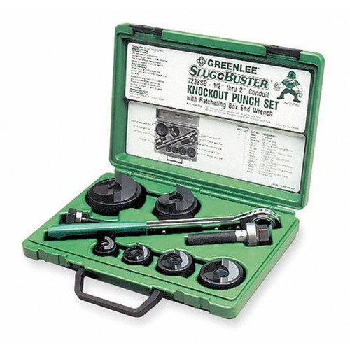 GREENLEE TEXTRON 52084913 MANUAL PUNCH DRIVER SET 15 10 GA. STEEL GREENLEE TEXTRON 52084913 MANUAL PUNCH DRIVER SET 15 10 GA. STEEL