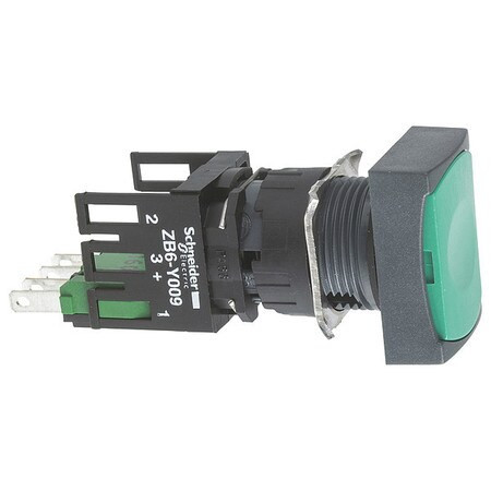 SCHNEIDER ELECTRIC XB6DA31B PUSH BUTTON 16MM MOMENTARY