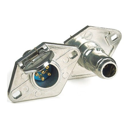 GROTE 82-1016 SOCKET ENC/TERM DIE-CAST 6-POLE