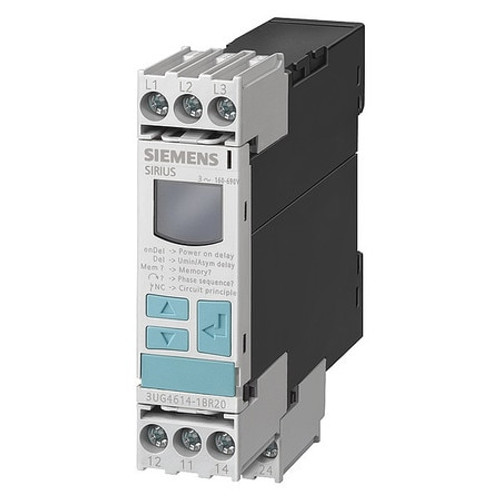 SIEMENS 3UG4616-1CR20 DIGITAL MONITORING RELAY FOR 3-PHASE VOL