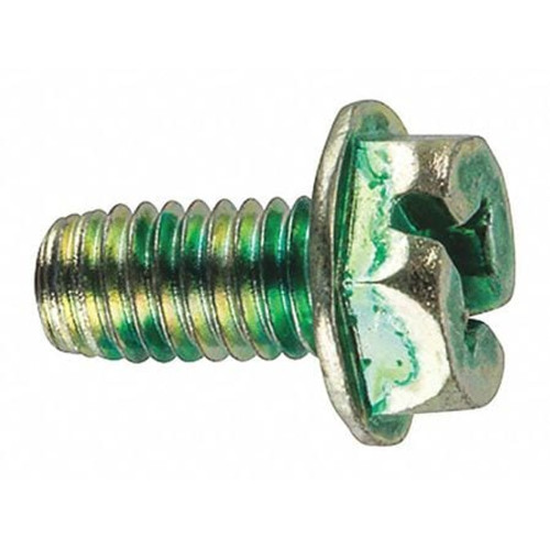 NSI INDUSTRIES GSC GROUND SCREW COMBO SLOTTED HEX