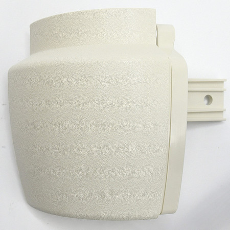 ACROVYN HRB20CAPL100N LEFT HANDRAIL RETURN EGGSHELL